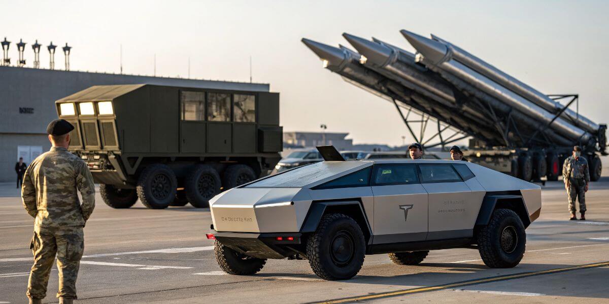 Pentagon Big Tech Tesla Cybertruck