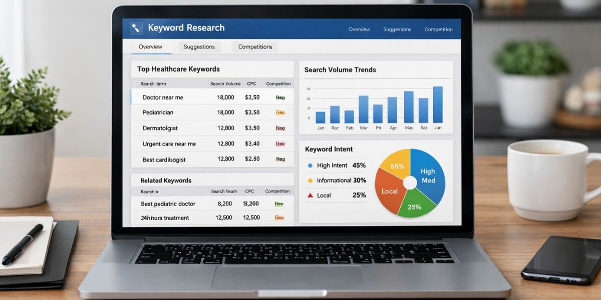 Google Ads for Doctors SEO Outline