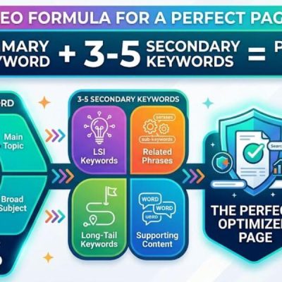 how many SEO keywords per page